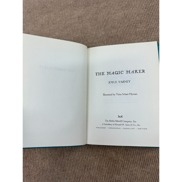 Vintage 1966 The Magic Maker by Joyce Varney Second Printing Hardcover Book - Picture 6 of 9